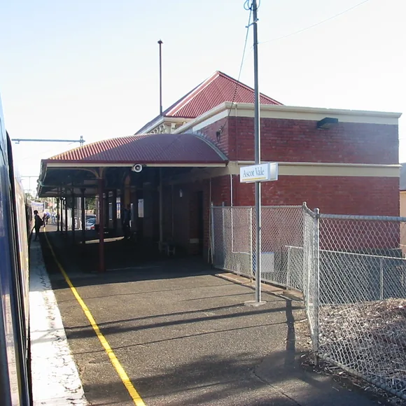 Recognisable view of Ascot Vale, Melbourne
