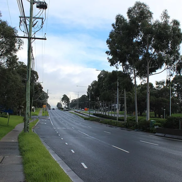 Recognisable view of Burwood East, Melbourne