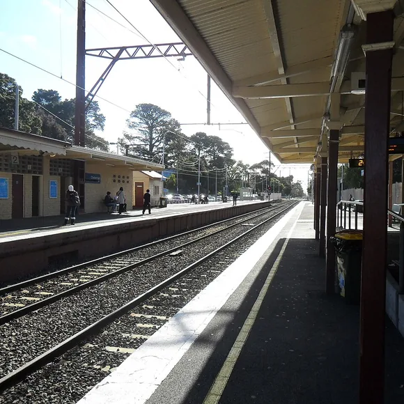 Recognisable view of Cheltenham, Melbourne