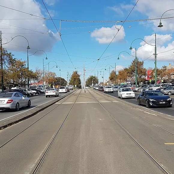 Recognisable view of Essendon North, Melbourne