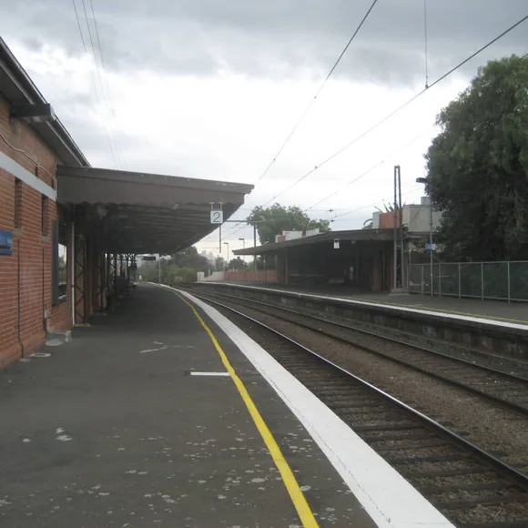 Recognisable view of Hawthorn East, Melbourne