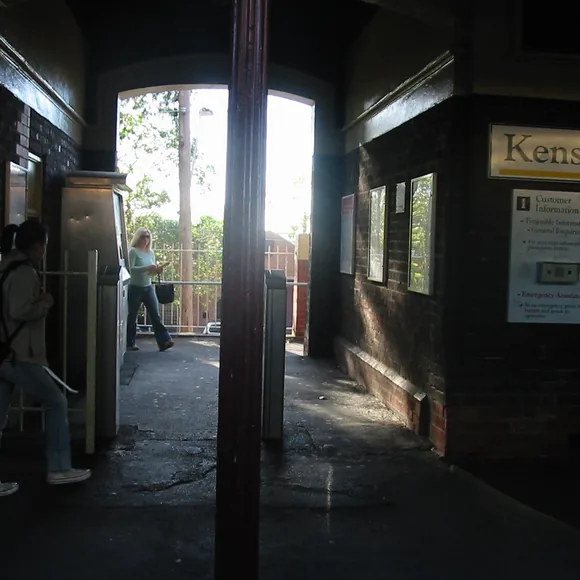 Recognisable view of Kensington, Melbourne