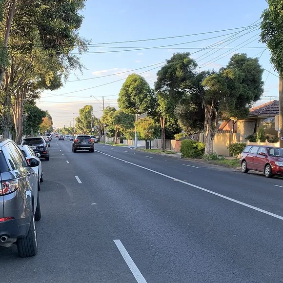 Recognisable view of Kingsville, Melbourne