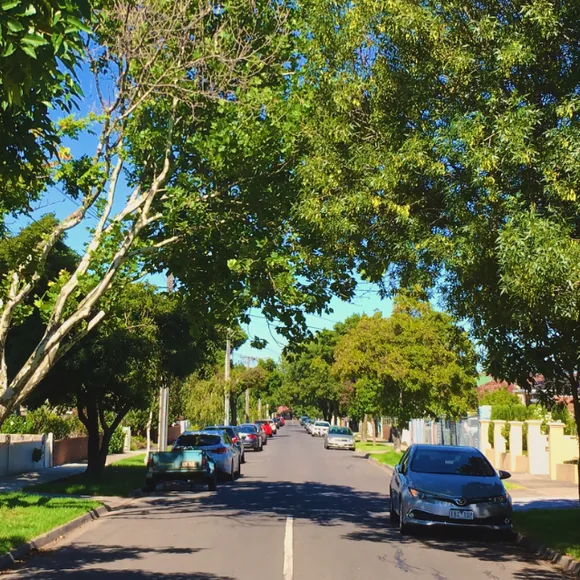 Recognisable view of Maidstone, Melbourne
