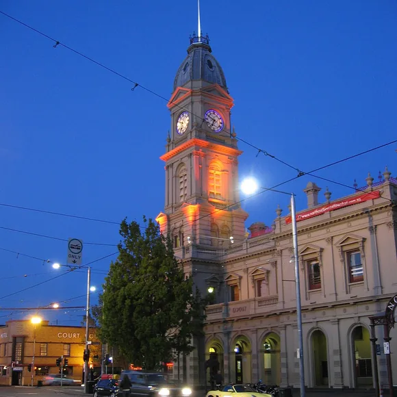 Recognisable view of North Melbourne, Melbourne