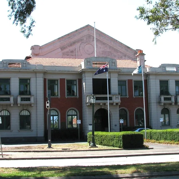 Recognisable view of Williamstown, Melbourne